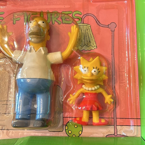 Vintage The Simpsons Bendable Figures 1990 new in box. Collectible - Picture 4 of 10